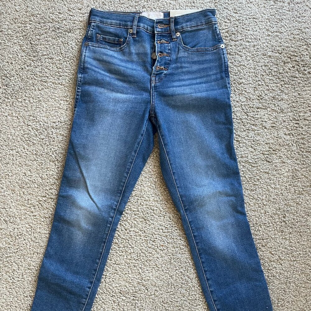 Everlane High Rise "The Vintage Skinny Jean" Size 25 Ankle
